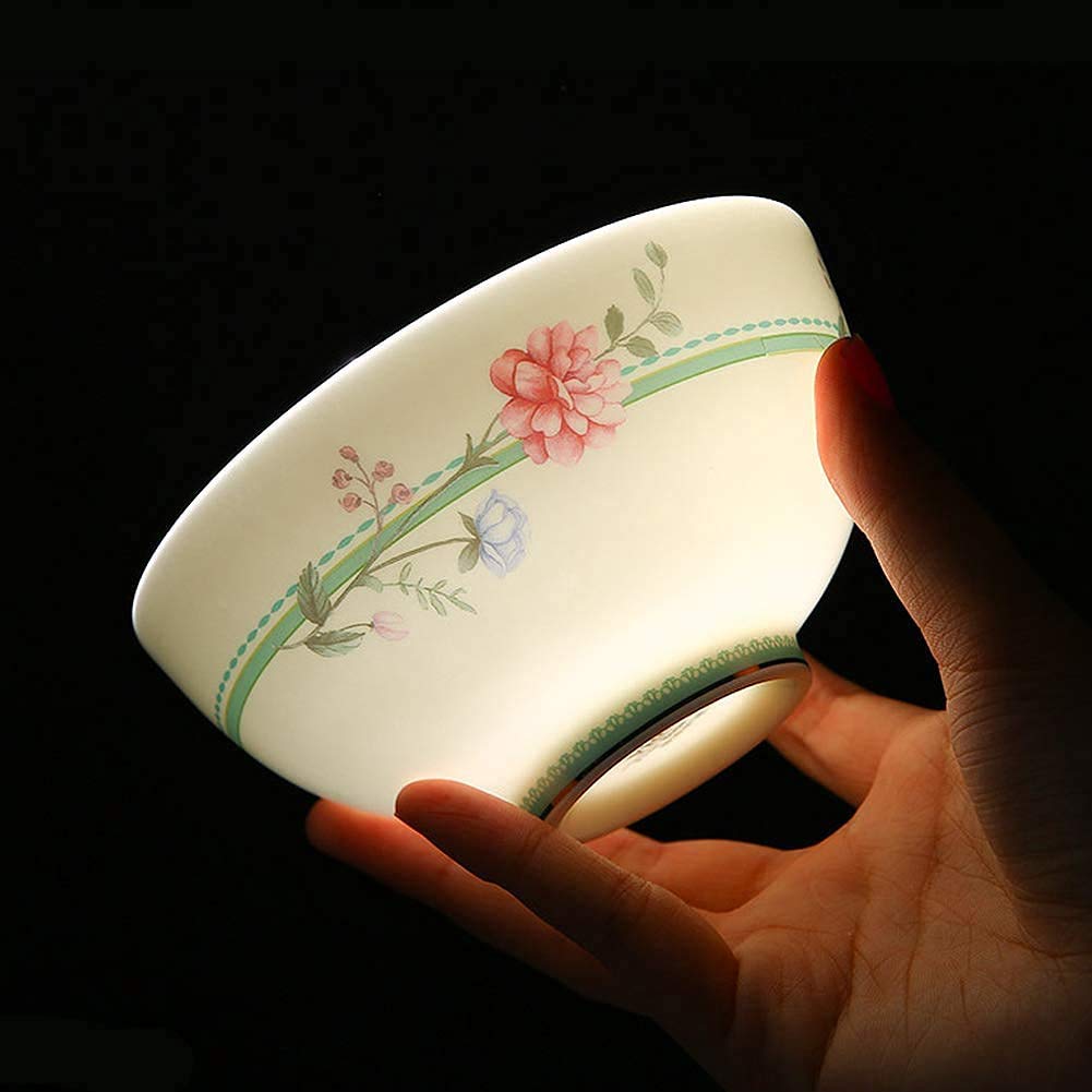 Elegancki zestaw naczyń stołowych z porcelany kostnej 56 szt. – kompletna zastawa stołowa do domu jadalni zawiera talerze miski kubki; idealna na Boże Narodzenie i specjalne okazje.