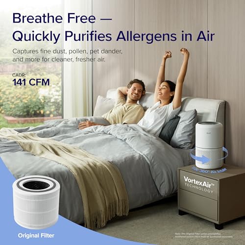 True HEPA Air Purifier for Allergies