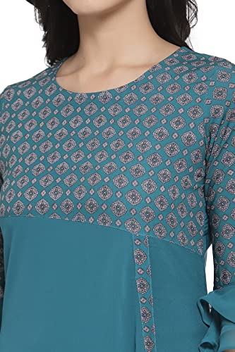 Image of Crepe Regular Kurta (Women Rama XS)