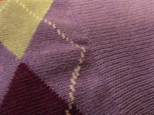 Spotlight Hosiery Men's Groomsmen Wedding Argyle Dress Socks-Lavender, sock size 10-134