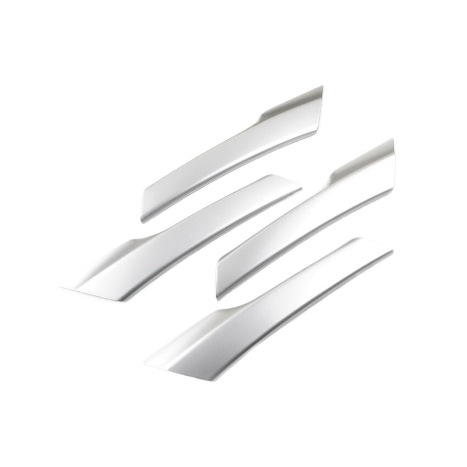 THXZINGLWG Compatible for VW Tiguan 2008-2016 Car Styling Accessories Interior Door Armrest Handle Pull Cover Trim(Silver)