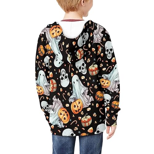 Kids Hoodie for Boys Girls Graphic Hooded Pullover Sweatshirt Long Sleeve Winter Pullover Activewear4