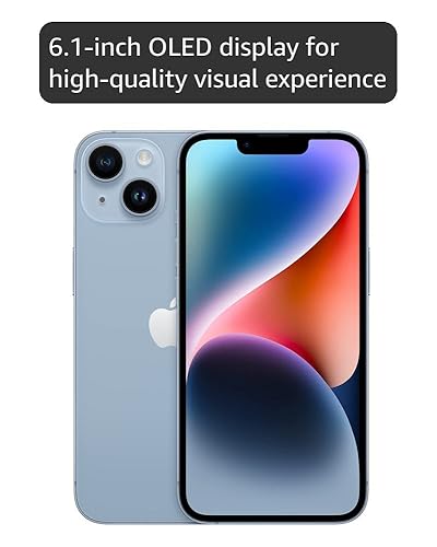 Apple iPhone 14, 256GB, Blue - (Renewed) : Amazon.co.uk