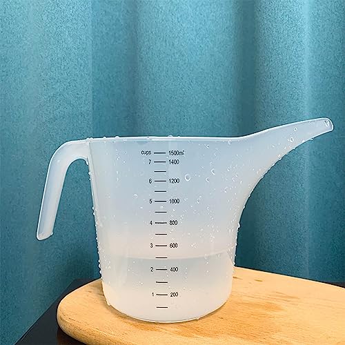 Jarra medidora plástica 1500 ml con tapa y filtro miniatura 4