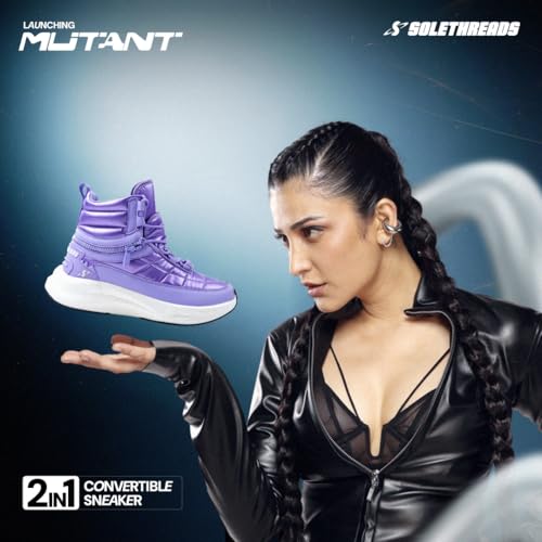 Image of SOLETHREADS Morph Sneakers for Women | Stylish & Fashionable| Comfortable|Walking Shoes| Lightweight Flexible| Skid-Resistant| Everyday |Casual Shoes for Women
