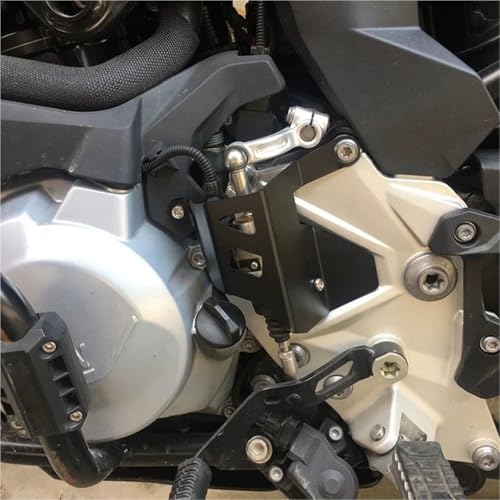 Protector térmico de escape para BMW F750GS y F850GS con abrazadera duradera 4