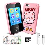 Kids Phone for Children,Christmas Birthday Gift Toys for Ages 3+,Phone with Flip Camera, Games, Alarm Clock Toddler Phone Educational Toys Birthday Gifts,Toddler Learning Toys with Camera (Pink)