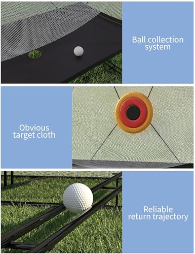 10 x 8 FT Golf Hitting Net, Golf Practice Net for Swing Training - image 3
