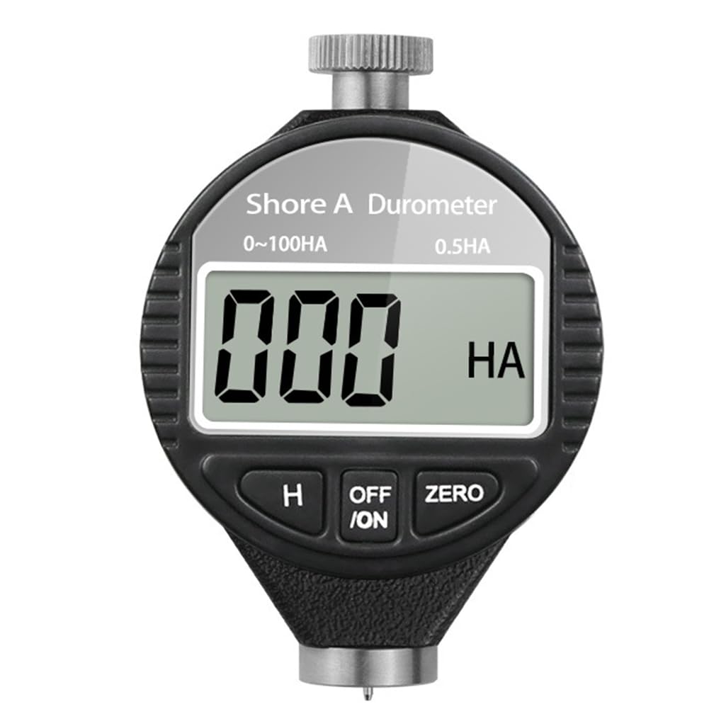 Aundhegrtt As Shown Portable Digital Hardness Tester Lcd Display Durometer Scale For Rubber,Tire Plastic A