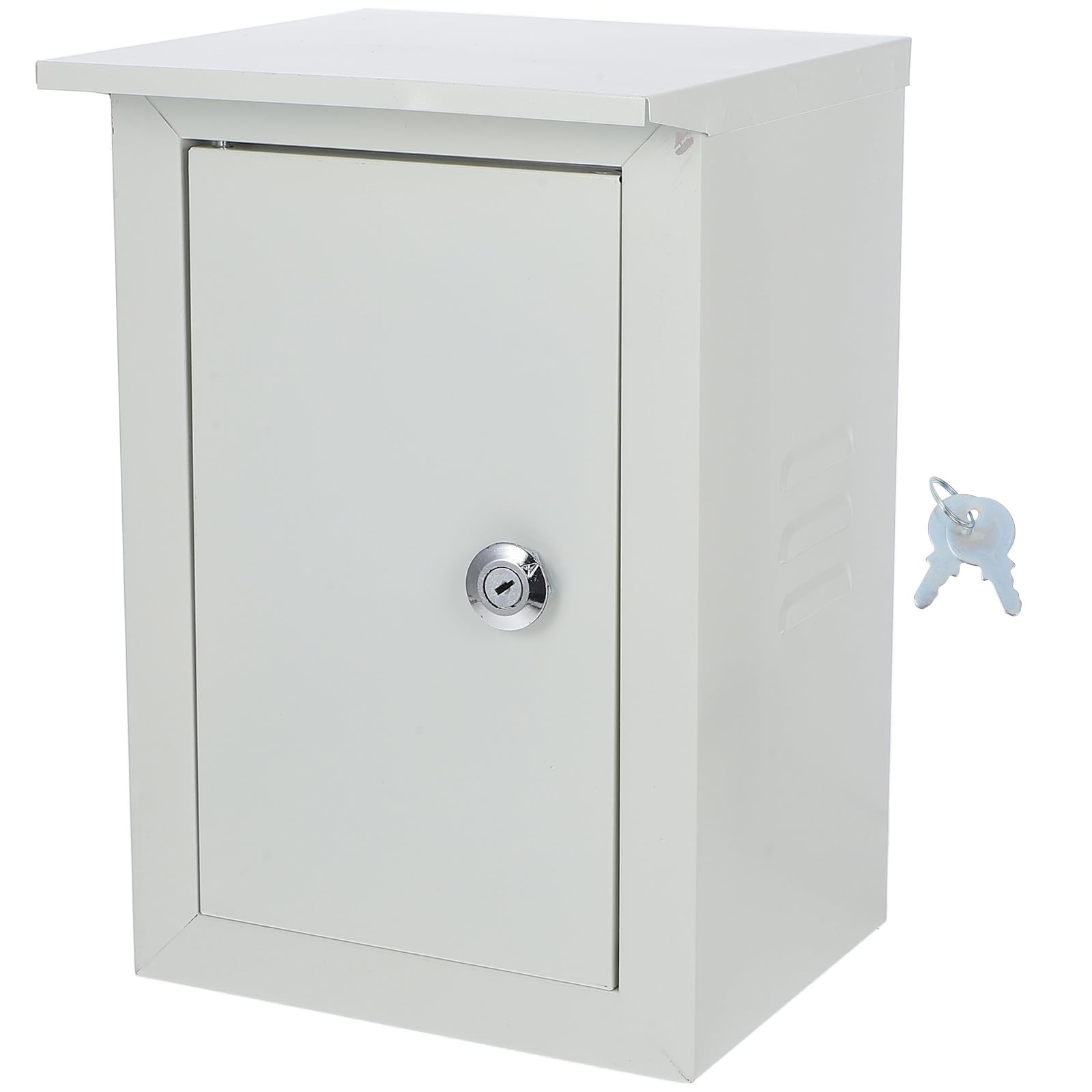Scatola Elettrica da Esterno a Parete, in Alluminio Beige
