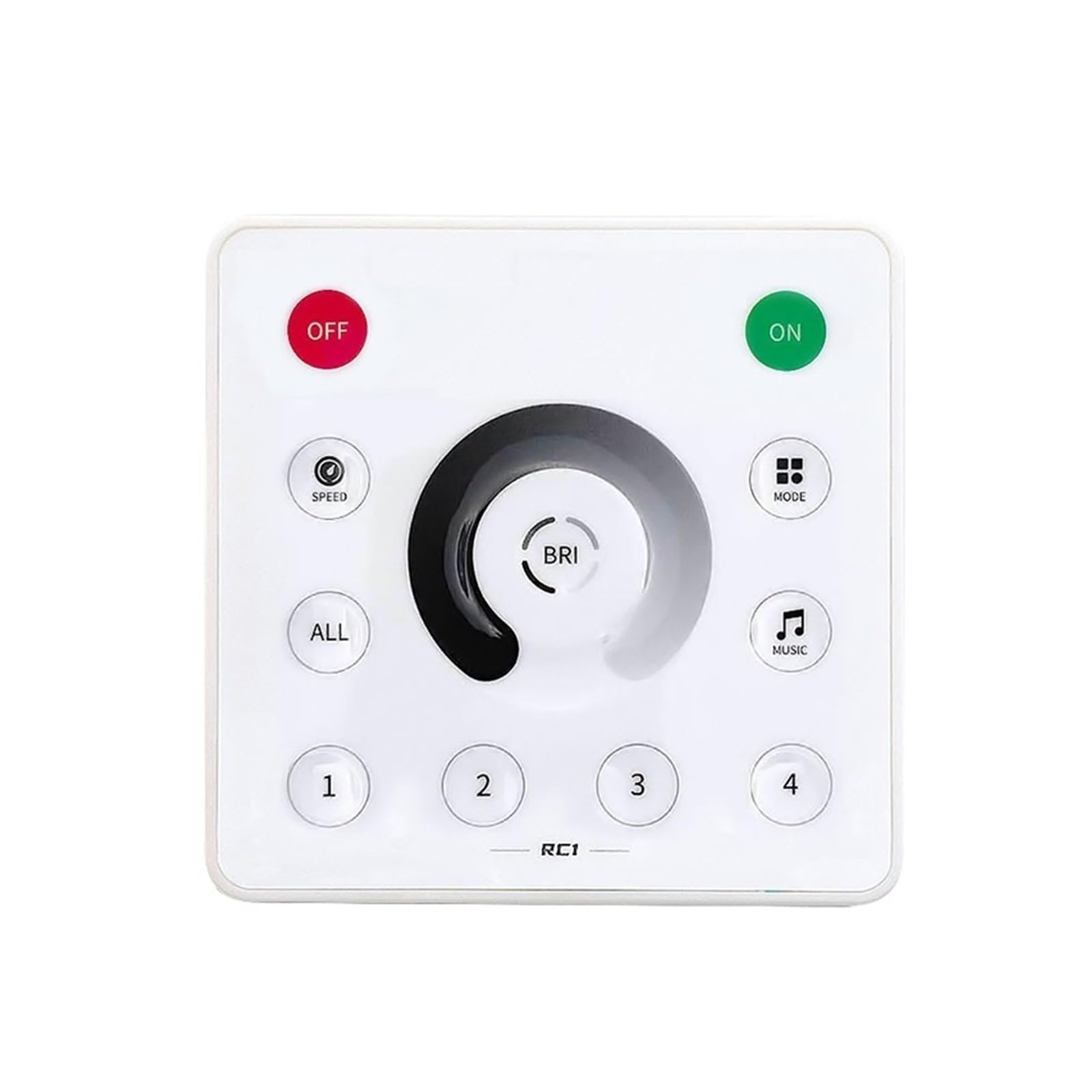 SP530E SPI+5CH PWM Configuración del controlador LED Dim/CCT/RGB/RGBCCT 2,4G Panel táctil de control remoto(RC1 Touch Panel)