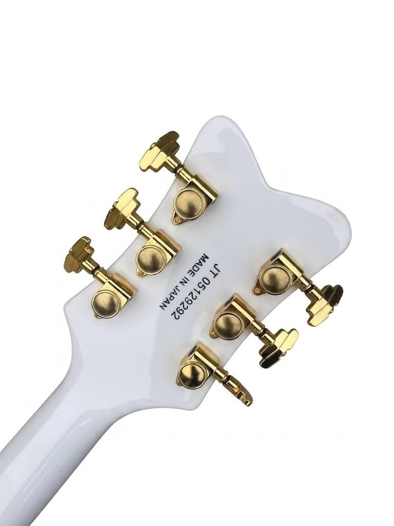 Chitarra elettrica a corpo solido, stile modificato a strisce personalizzate con tremolo bloccabile, 6 corde full size for hard rock (Guitarra Eléctrica)