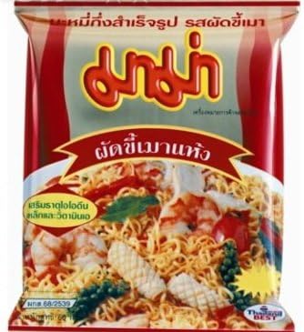 Thai Instant Noodles MAMA Oriental Instant Noodles Pad Kee Mao Flavour - Pack 6