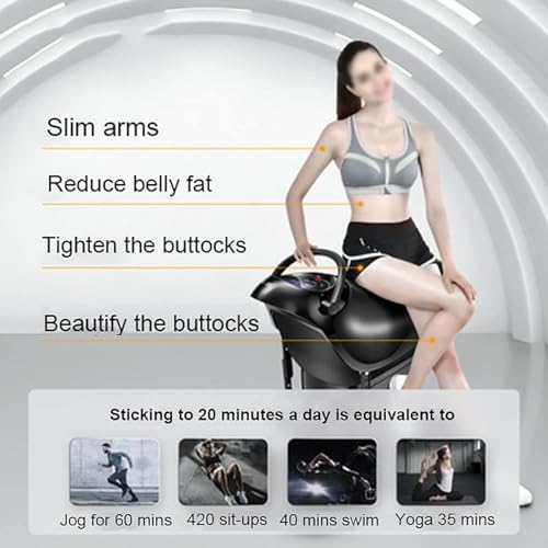 Simulatore elettrico di equitazione, macchina per esercizi addominali con display a LED, 20 velocità per una sana perdita di peso e fitness