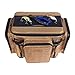 Plano Guide Series 3700 XL Tackle Bag, Beige 1680 Denier Fabric with Waterproof Base, Includes 10 StowAway Utility Organization Boxes, Large Premium Fishing Storage