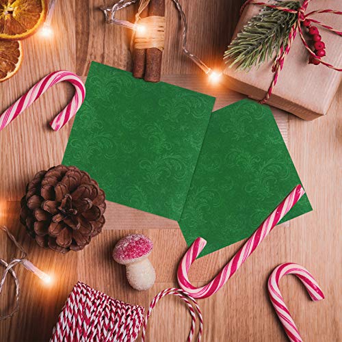 【100 pack】AIRE Cloth Napkins Colored Disposable Linen Feel Cloth Like Hand Towels Table Decorations for Thanksgiving Christmas Wedding Birthday Dinner Parties, 16\" X 16\" In