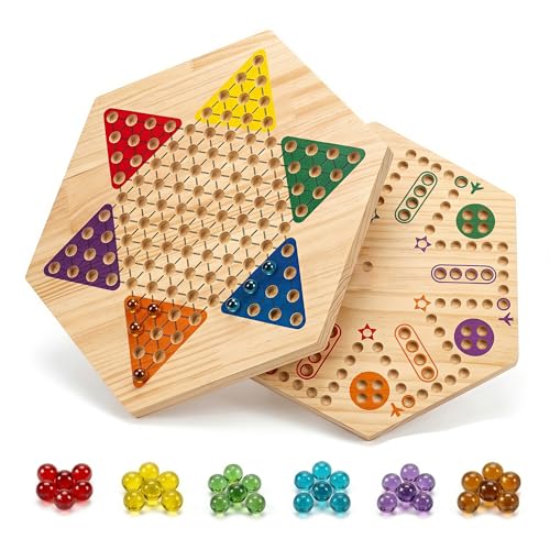 Juego de Mesa Doble de Madera 2 en 1, 13 Pulg miniatura 1