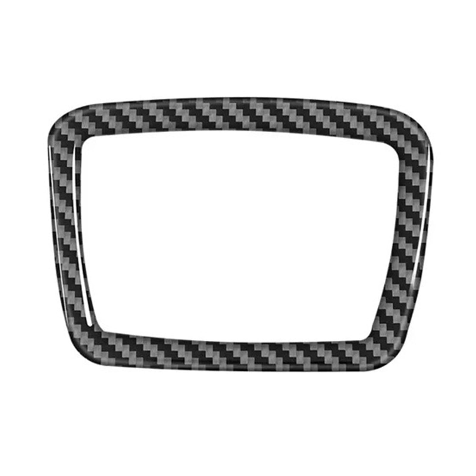 THXZINGLWG Compatible for BMW 5 Series F10 F18 2011-2017 Accessories Carbon Fiber Interior Car Co-pilot Storage Box Switch Trim Cover Frame Stickers(TYPE5)