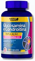Glucosamina 1500mg Condroitina 1200mg Importado 120 Cápsulas