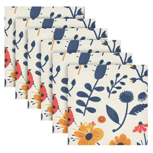 Servilletas de Tela Multicolor Pack x6 20x20 pulgadas miniatura 2