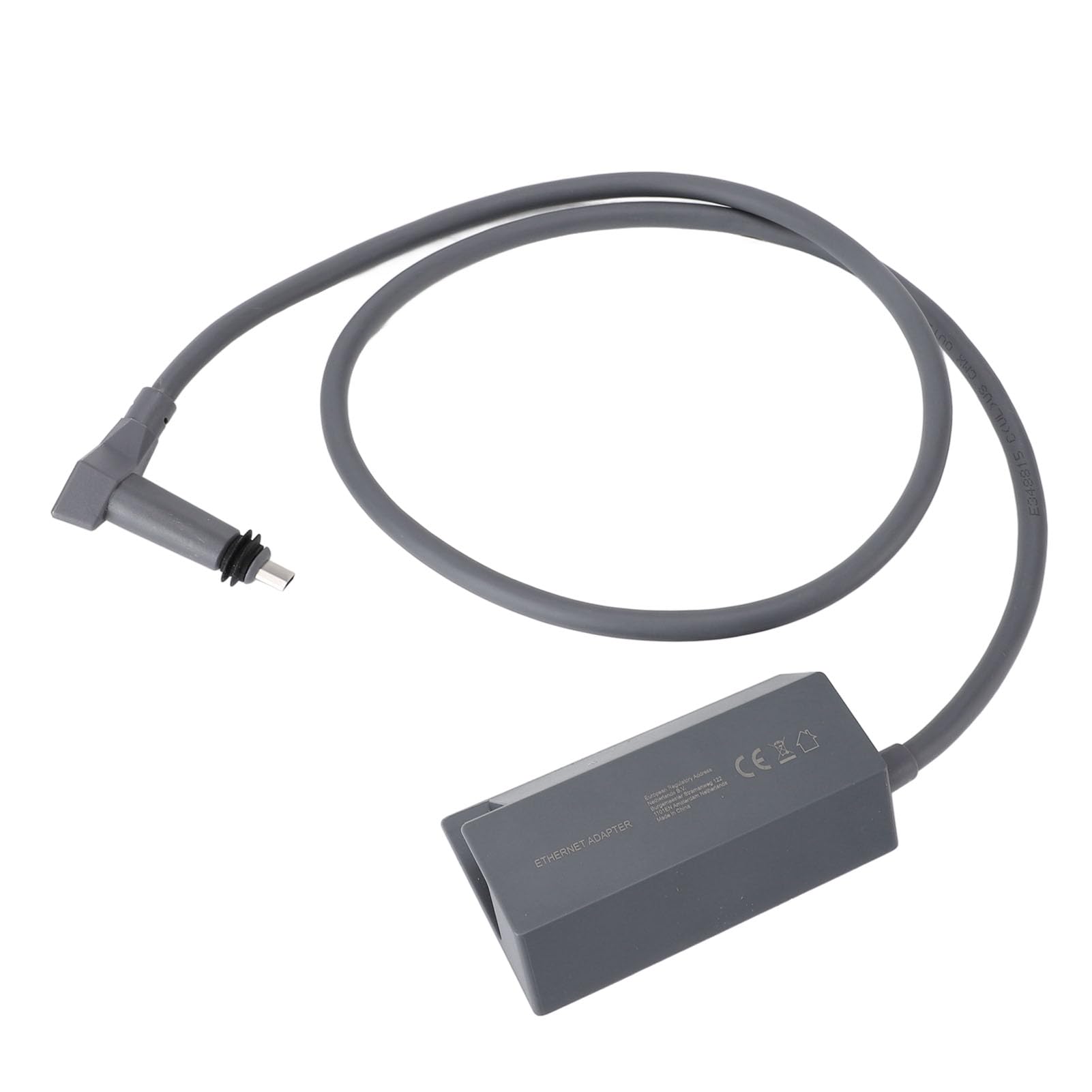 Adaptateur Ethernet, Adaptateur Ethernet Internet par Satellite, Adaptateur Ethernet Satellite Rectangulaire, Facile à Installer, pour Réseau Domestique, Réseau de Bureau