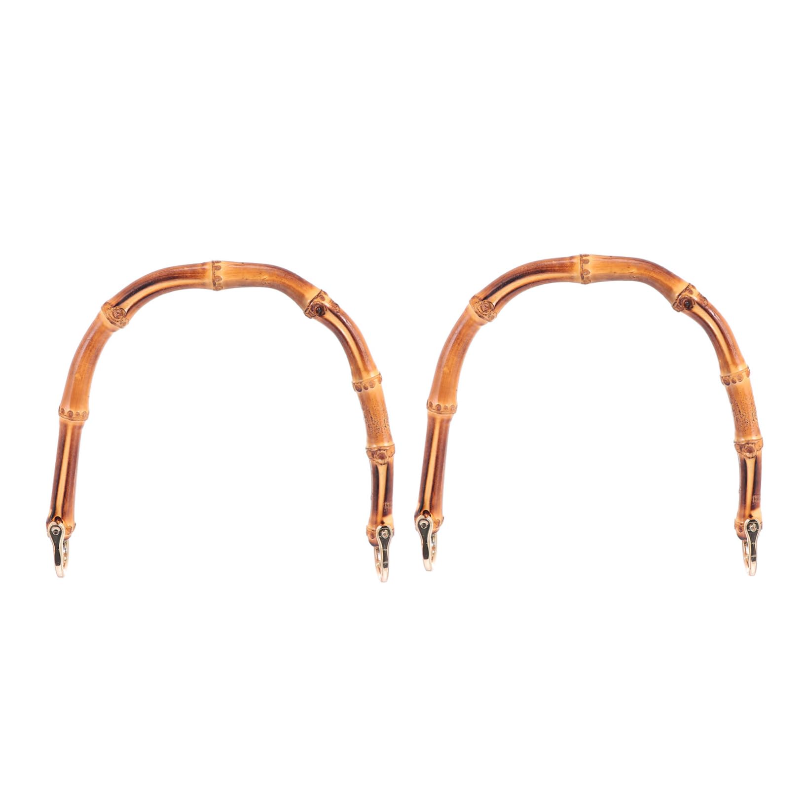 SEWACC 3 Series Asas De Mano Diy De Bambú Para Bolsos Reemplazos De Mango Para Clutch De Instalación Rápida Costuras Diseño Moderno Y 2 Piezas X 3