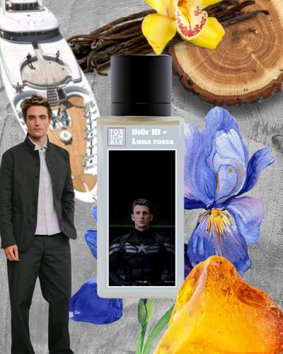 Image of TOXICMALE Di0r HI + Lu*na rossa Perfect Long lasting Men's perfume for Party & special occasion | perfumes for men | Gift for him | TMA02 | 50 ml perfume | TM Perfume House