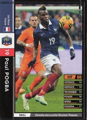 WCCF 雑誌 Amazon.co.jp: WCCF/13-14/314/フランス代表/ポール・ポグバ