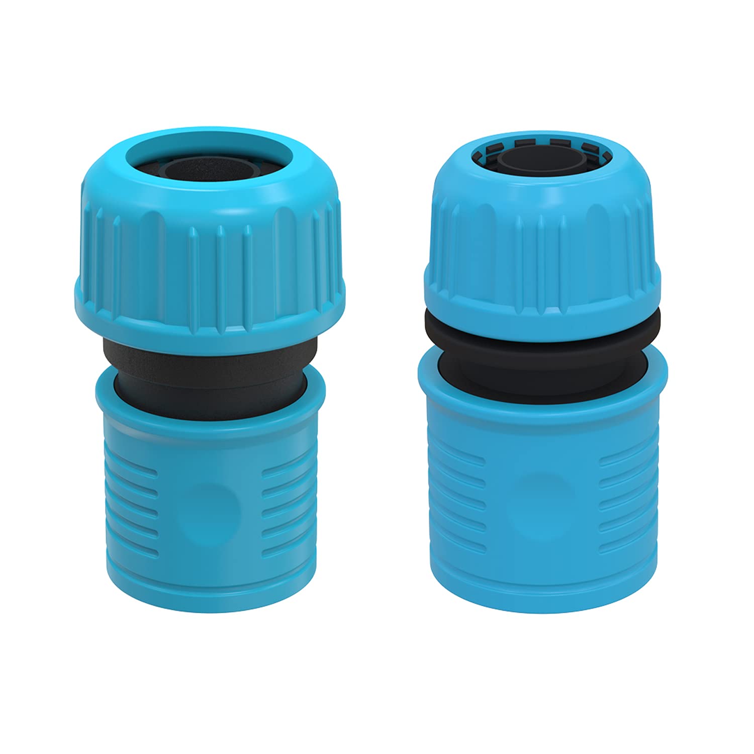 Divine Tree Hose Connector Hose Nozzle Tap Connector for Quick Hose Fitting 1/2 Inch 3/4 Inch Pack of 2 (B09HHKTYFC) Amazon Price History, Amazon Price Tracker