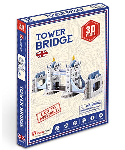 Cubic Fun - 3D Tower Bridge Puzzle (Tachan S3010H)
