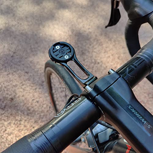 Cestbon Out Front Bike Mount for Garmin Edge Wahoo Elemnt Compatibel with Specialized S-Works Road Bicycle, Garmin Wahoo Bicycle Stem Gopro Combo Mount for S-Works Tarmac SL7 Vange Future Stem Comp