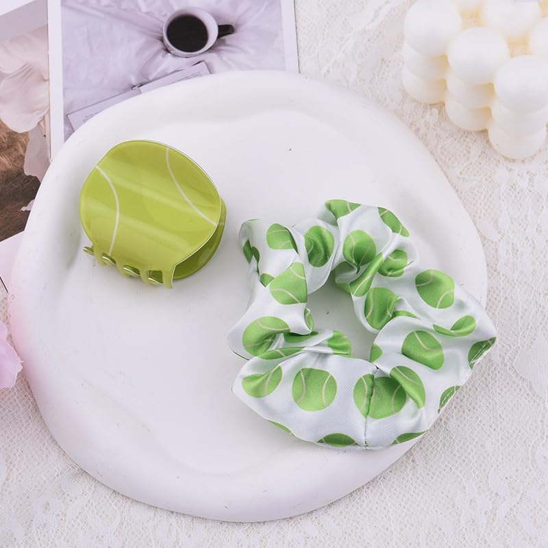 Pinzas para cabello tipo garra con diseño tenis miniatura 6