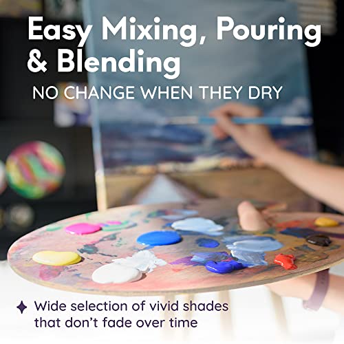 MozArt Supplies Colori acrilici - Acrilico 24