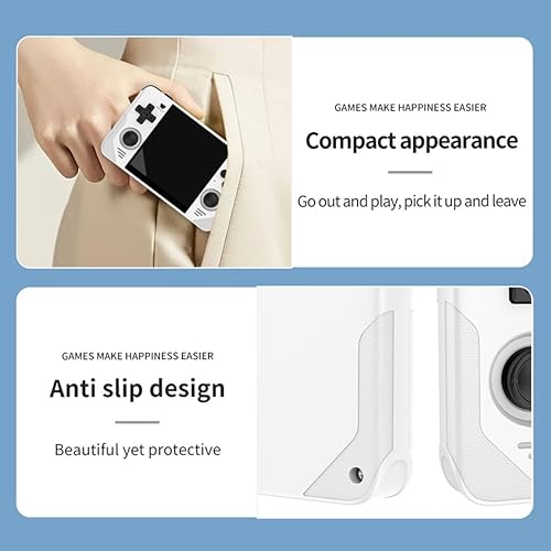 Miniatura 5 de Consola de juegos retro portátil RGB30, 16+64G con 10,000 juegos, sistema JELOS y CPU RK3566, consola de videojuegos portátil IPS Acrade de 4