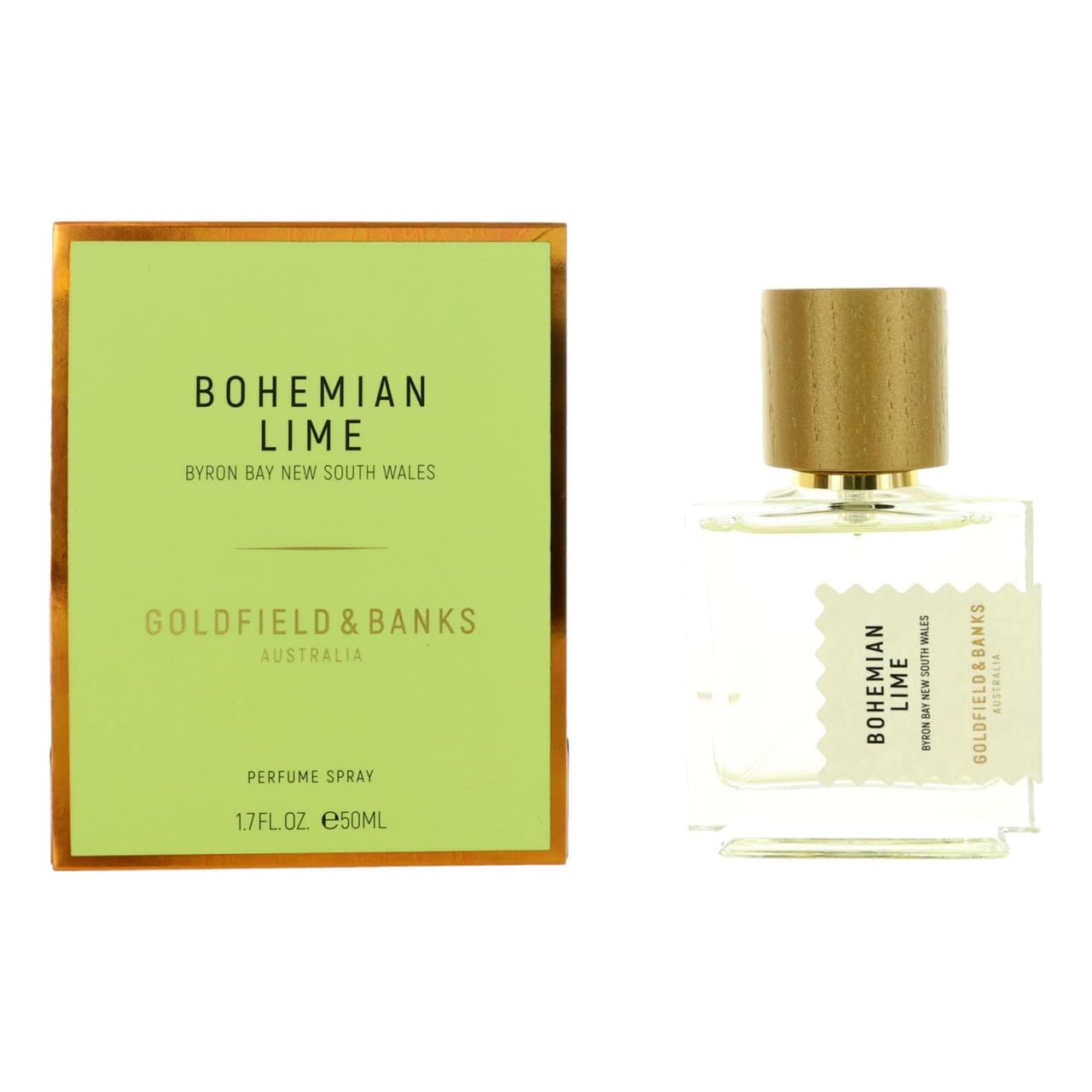 Goldfield & Banks Bohemian Lime Perfume Spray, Unisex (50 Ml) - 4