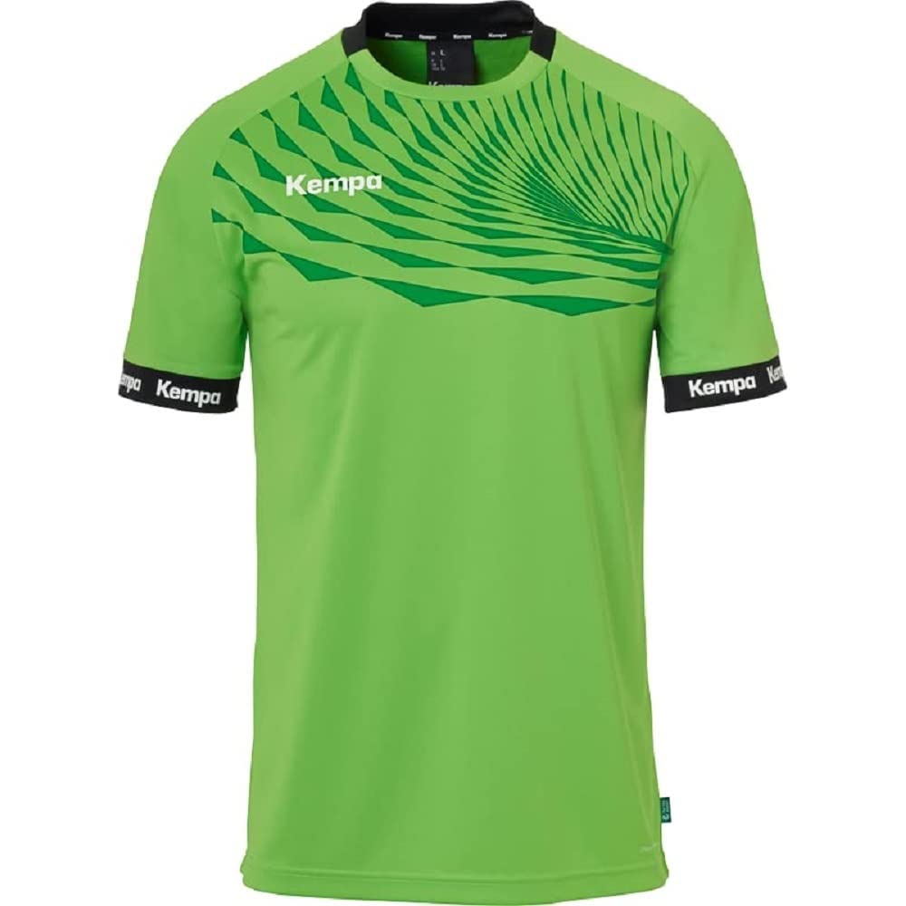 Kempa Men's Wave 26 Shirt Wave 26 Short-Sleeved Sports Shirt Functional Shirt Handball Gym Fitness Jersey