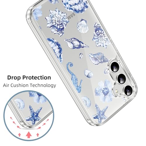 Coque Samsung S24 5G hippocampe transparent TPU souple