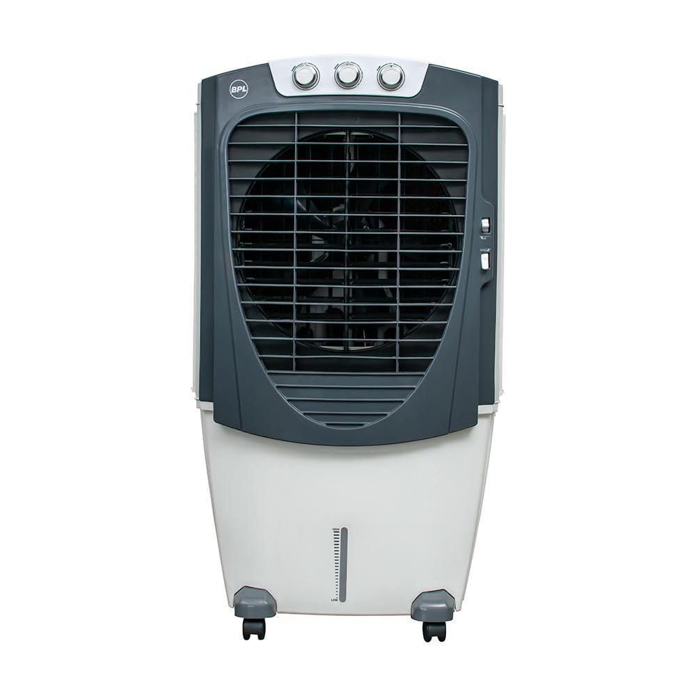 Desert Cooler- BCD055DGN Air Cooler | Heavy-Duty Double Metal Ball Bearing Motor | Inverter Compatable | Honeycomb Pads | Swing Control - 4 Way | Castor Wheels-image-0