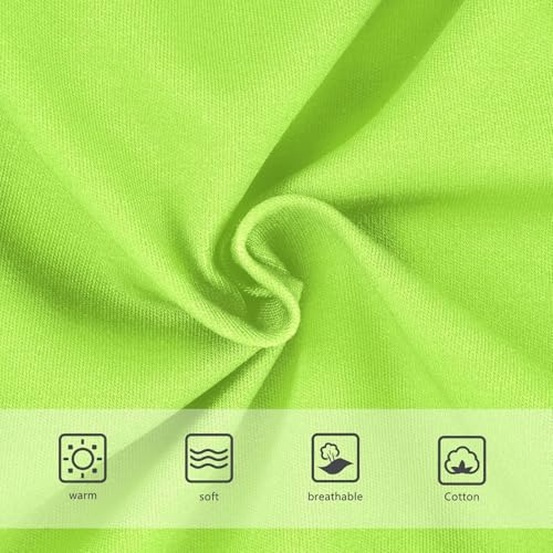 Joisal Green Yellow Girl Panties Cute Toddlers Underwear Floral Cotton Cartoon Briefs Underpants 2t3