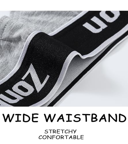 ZONBAILON Men’s Thong Sexy Bamboo Viscose G String Thongs Briefs Male Bulge Pouch T-Back Underwear Multi Pack M L XL XXL 3XL4