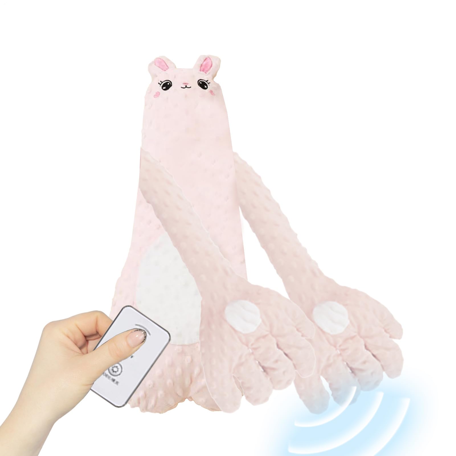 Smart Tapping Cuscino: Cuscino per dormire per bambini, peluche lenitivo per i bambini, dispositivo elettronico per dormire, rilassante, con giocattolo touch, compagno notturno per Apa