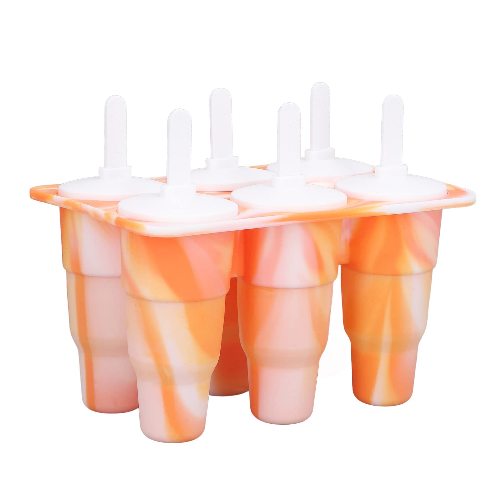 moldes para polos, Moldes for paletas plegables, 6 cavidades
