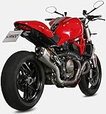 Made in Italy MIVV scarico delta inox compatibile con ducati monster 1200 2014 2015 2016