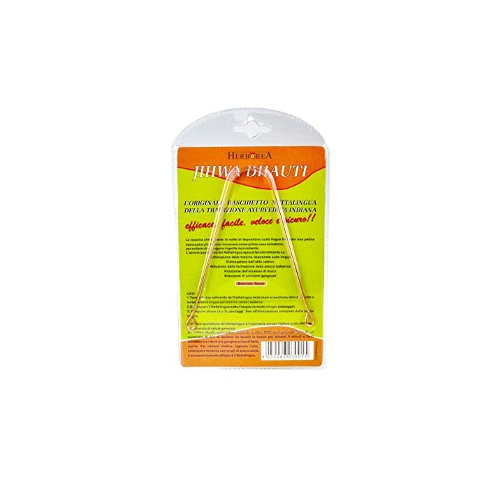 Buy Copper Tongue Scraper Medical Device Tongue Cleaner with Larger