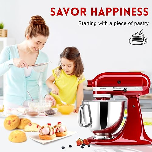 Tazón mezclador GasSaf 5 Quart acero inoxidable miniatura 2