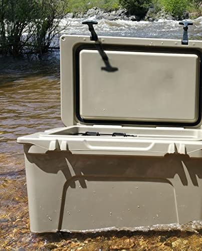 Miniatura 9 de ALIENSX Pestillos de tapa de repuesto universales para enfriadores Yeti Tundra y Roadie, diseño de cierre en T de goma duradero, ayuda a ahorrar