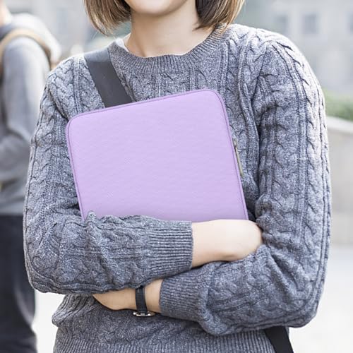 Image of MoKo 9-11 Inch Tablet Sleeve Bag Carrying Case Fits New 11inch iPad Air M4, iPad A16 2025, iPad Pro 11 M4, Air 5 /4 /3, iPad 10 /9 /8th Gen, Tab S8 /S9 11 inch, Tablet Carrying Case, Lilac