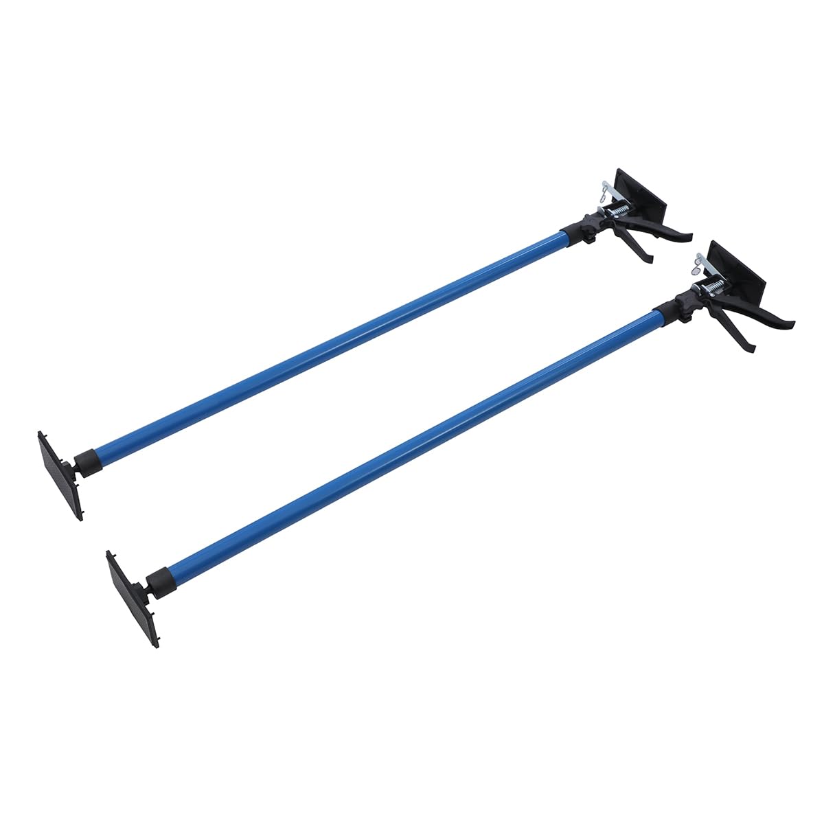 TOPWAY Set di 2 Puntello Telescopico di Supporto, Supporto Telescopico per Cartongesso 115-290 cm Fino a 30kg Tenditori Intelaiature