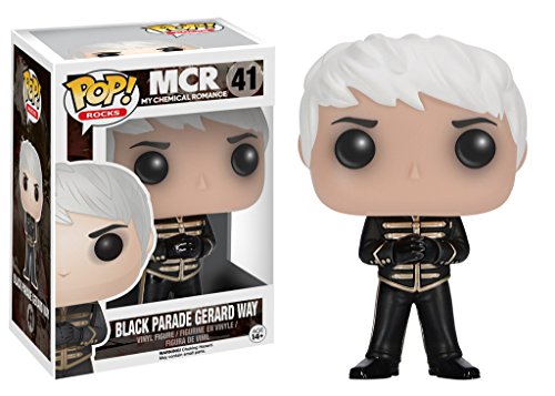 Funko Pop Rocks: My Chemical Romance Parade Gerard Way Action Figure, Black