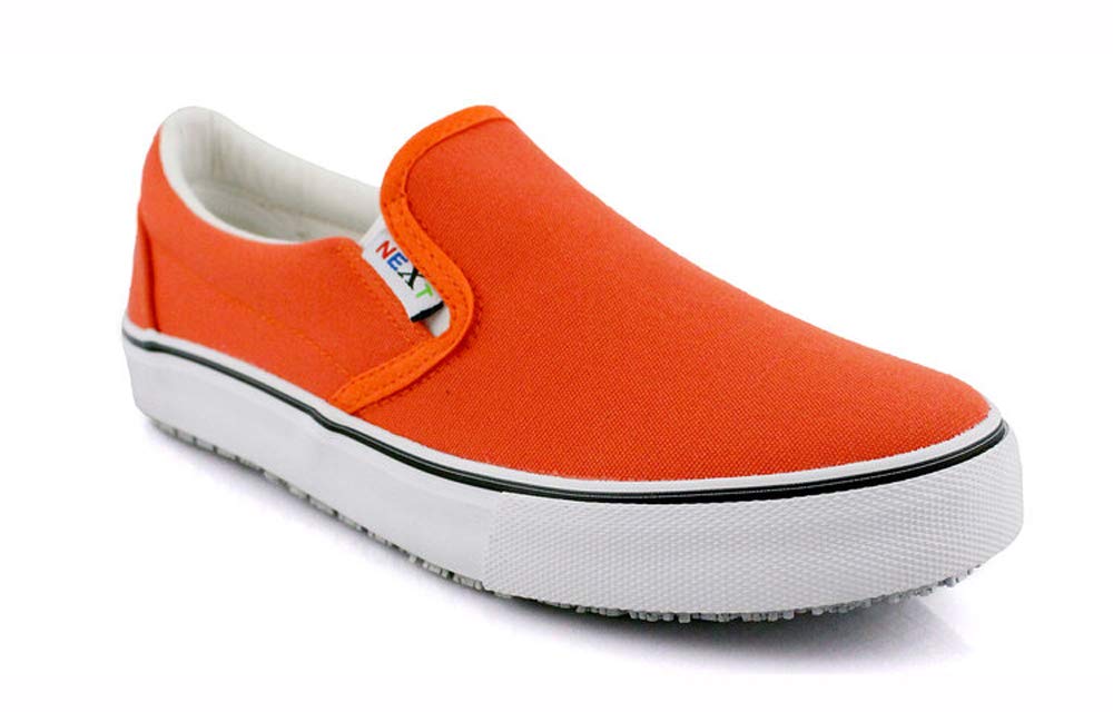 Laforst Next Gen Footwear Women's Sandy 3319 Slip Resistant Sneaker, Melon, 7